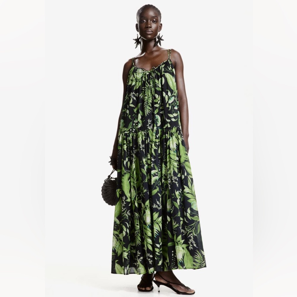 H&M floral maxi dress. Size S.